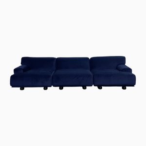 Divano Fiandra di Vico Magistretti per Cassina, anni '70, set di 3