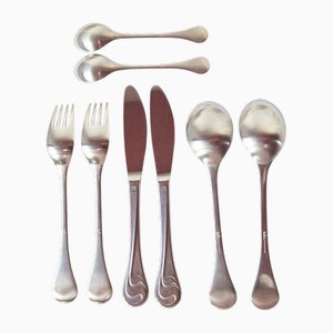 Asimmetria Cutlery by Bjorn Wiinblad for Rosenthal, 1970s, Set of 8