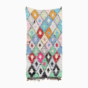 Vintage Moroccan Handmade Boucherouite Rug, 1990s