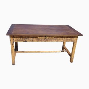 Farm Oak Table, 19th Century