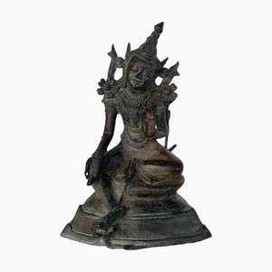 Tara Buddha, 1800er, Bronze