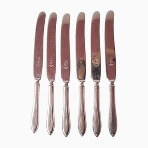 Coltelli da tavola vintage, Svezia, anni '30, set di 6