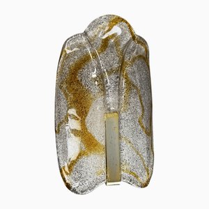 Italienische Wandlampe aus Muranoglas von Mazzega, 1970er