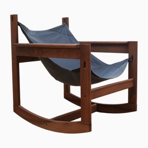 Sedia a dondolo Pelicano di Michel Arnoult per Objetto, 2003