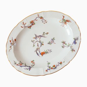 Ovale Servierschale von Bernardaud & Co für Christofle