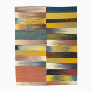 Hand-Woven Designer Kilim Wool rug