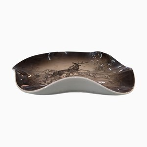 Milieu de Table en Porcelaine de Vi.Bi Torino, Italie 1960s