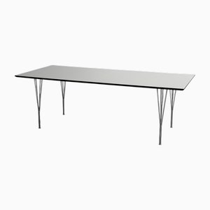 Mesa de comedor sueca vintage, años 90