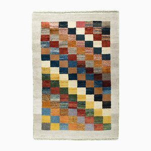 Hand-Knotted Gabbeh Nomadic Rug