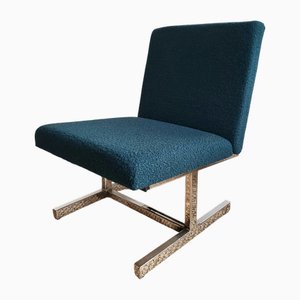 Sessel aus Chromstahl, 1970er