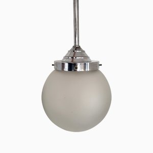 Lampe à Suspension Art Déco, 1950s