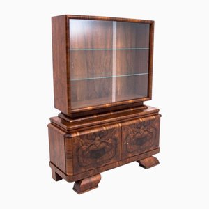 Polish Art Deco Display Case, 1940s