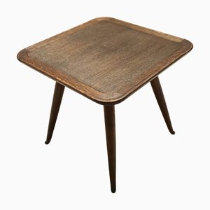 Vintage Italian Oak Coffee Table by Paolo Buffa, 1940s