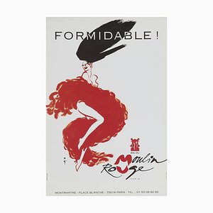 Original Vintage Formidable Offset Lithograph Poster by René Gruau