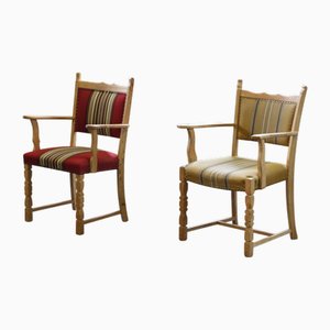 Ensemble de Fauteuils Brutalistes de style Kjærnulf par Henning Kjærnulf, Danemark, 1960s