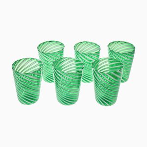 Tequila Glasses by Mariana Iskra for Ribes Studio Maestro Ballarin, Set of 6