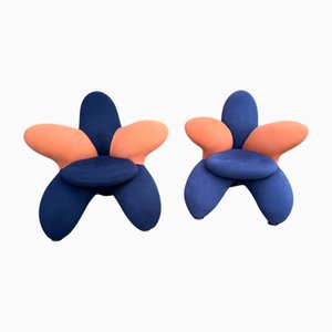 Chaises Lily dans le style de Masanori Umeda, 1990s, Set de 2