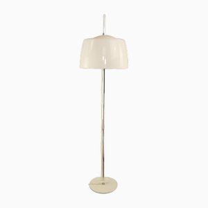 Verstellbare Verchromte Stehlampe, Italien, 1970er