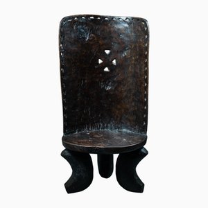 Royal Tanzania Throne in Hand Carved Wood