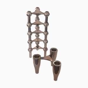 Mid-Century Modern Modular Candleholders Set by Fritz Nagel for BMF, Set of 6
