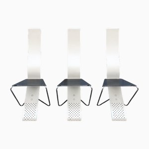Impronta Stühle von Pietro Arosio für Sorgente dei Mobili, Italien, 1986, 3er Set