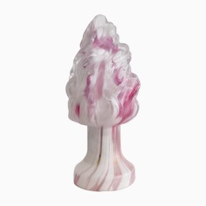 Sculptural Art Glass Table Lamp by Monica Backström for Pukeberg