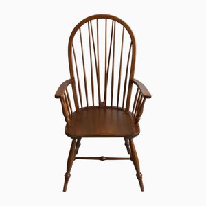 Windsor Armchair in Varnished Beech, 1950s