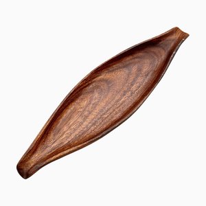 Mid-Century Modern Wood Fruit Bowl, France, 1960s