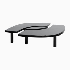 Tavolo T22 in Special Black Edition di Pierre Chapos