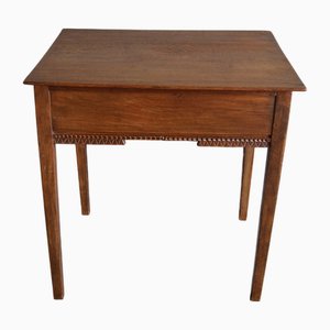 Table d'Appoint Antique en Bois de Chêne