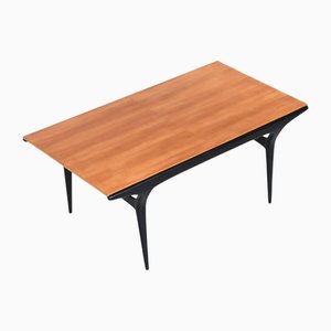 T4 Dining Table in Beech attributed to Alfred Hendrickx for Belform, Belgium, 1958