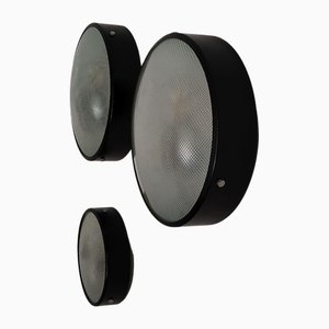 Wall or Ceiling Lamps by Gino Sarfatti for Arteluce, Italy, 1950s, Set of 3