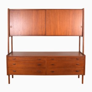 Credenza Mid-Century moderna in teak di Hans Wegner per Ry Møbler, Danimarca, anni '50