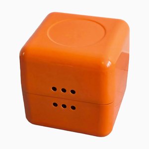 Space Age Cube Aufbewahrungsbox aus Kunststoff von Jean Garçon für Formag, 1970er