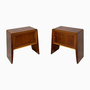 Bedside Tables attributed to Paolo Buffa, Italy, 1950s, Set of 2