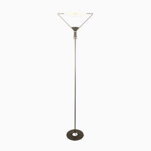 Ivory & Black Metal Polifemo Floor Lamp by Carlo Forcolini for Artemide, 1980s
