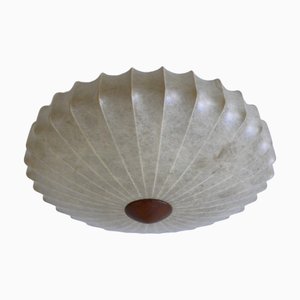 Large Mid-Century Modern Goldkant Cocoon Ceiling Lamp from Goldkant Leuchten, Germany, 1960s