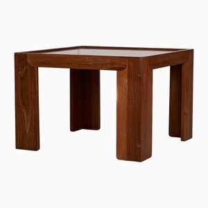 Mesa de centro 771 de palisandro de Afra & Tobia Scarpa para Cassina, años 60