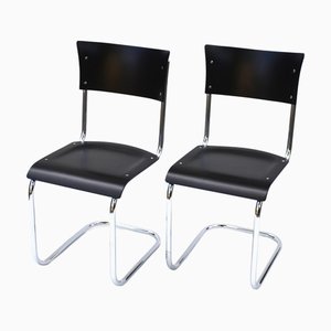Set of Vintage B43 Chairs by Mart Stam for Gebrüder Thonet, 1930s