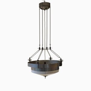 Modernist Pendant Light by Siem van den Hoonaard, 1931