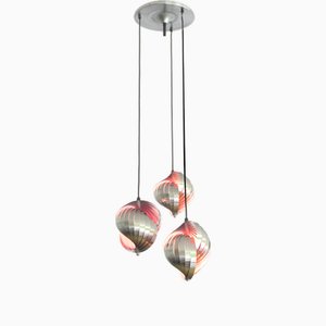 Vintage Cascade Pendant Light from Lyfa, 1970s