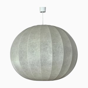 Große Vintage Cocoon Hängelampe von Achille Castiglioni, 1960er
