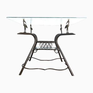 Mesa de centro italiana vintage, años 50