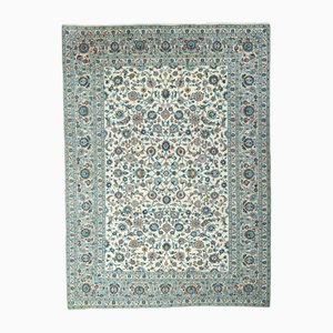 Hand-Knotted Kashan Oriental Rug from Cork Wool