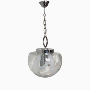 Space Age Murano Glass Ceiling Lamp, 1970s