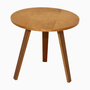 Round Tripod Side Table by Cor Alons for Gouda Den Boer, 1950s