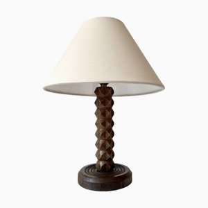 French Art Deco Table Lamp by Charles Dudouyt, 1930s