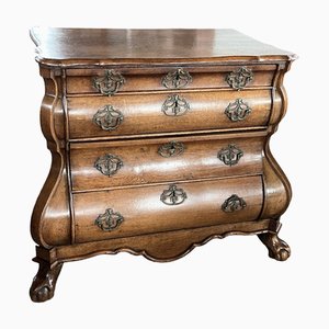 Antique Dutch Oak Bombay Chest of Drawers