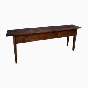 Vintage Oak Side Table