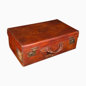 Antique English Leather Gentlemans Case, 1910